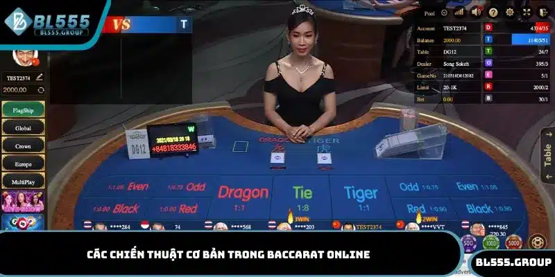 Khám phá các chiến thuật cơ bản trong Baccarat online cho người mới
